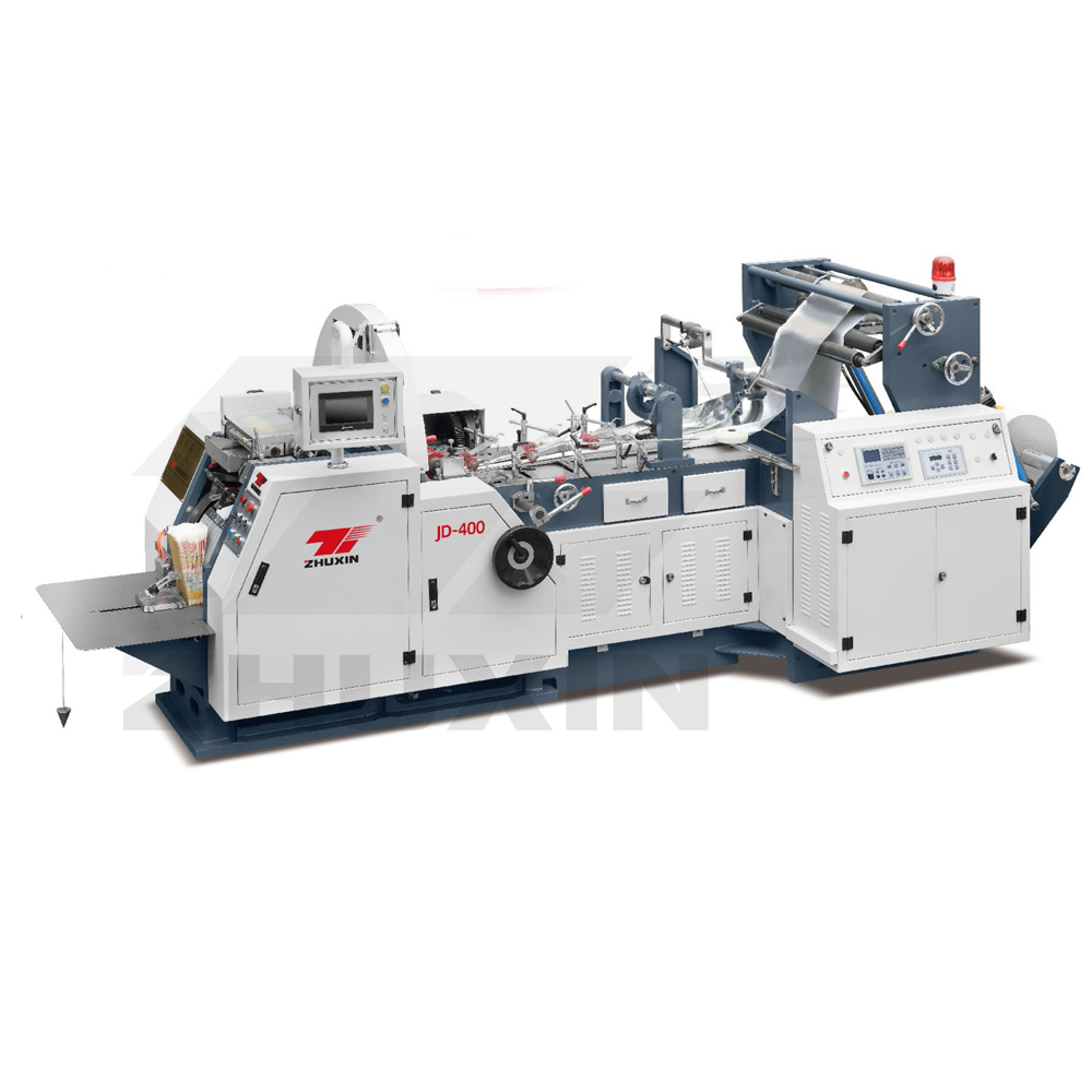 JD-400 電腦打斷尖底紙袋全自動制袋機